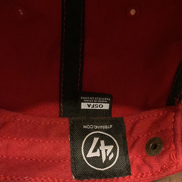 Chicago Bulls FSB NBA 2-Tone Clean Up Red/Black Cap - Picture 5 of 9